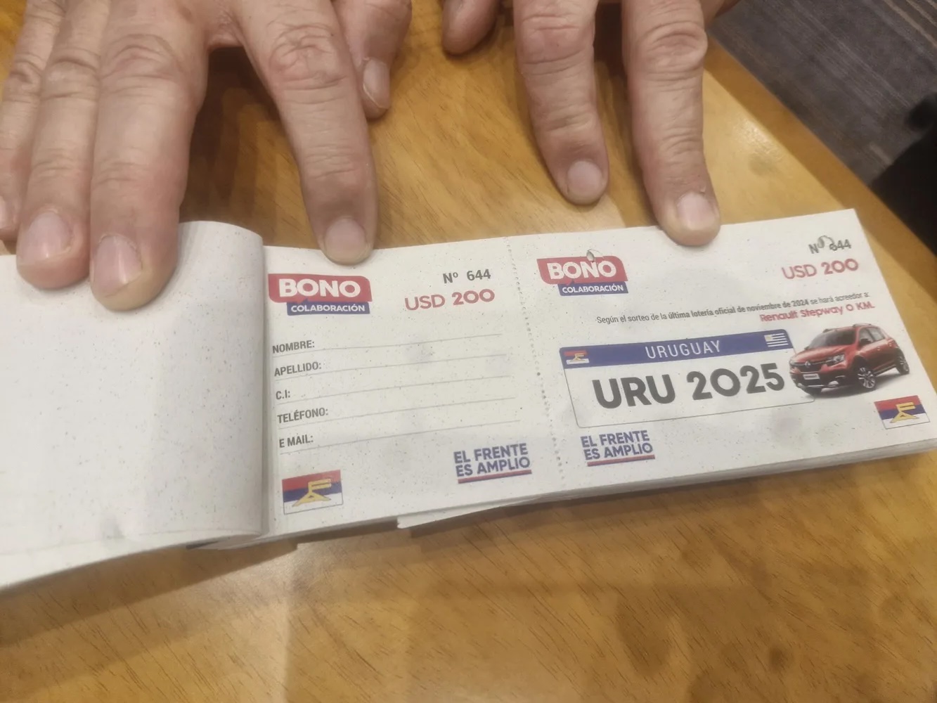 La rifa de Orsi que no pudo haber sido en Uruguay